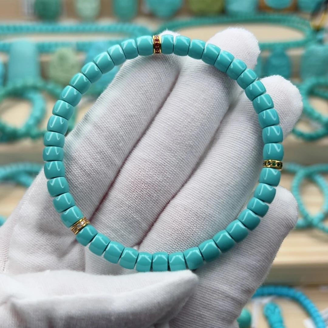 绿松石珠宝奇石未镶嵌