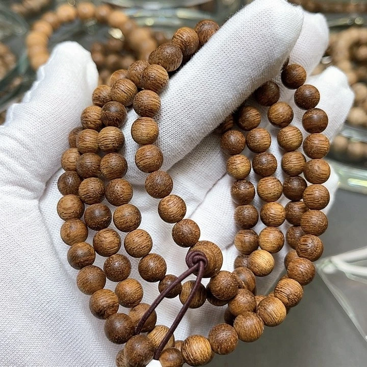 沉香手串老挝奇楠7mm/17克➕9分沉珍品老料
