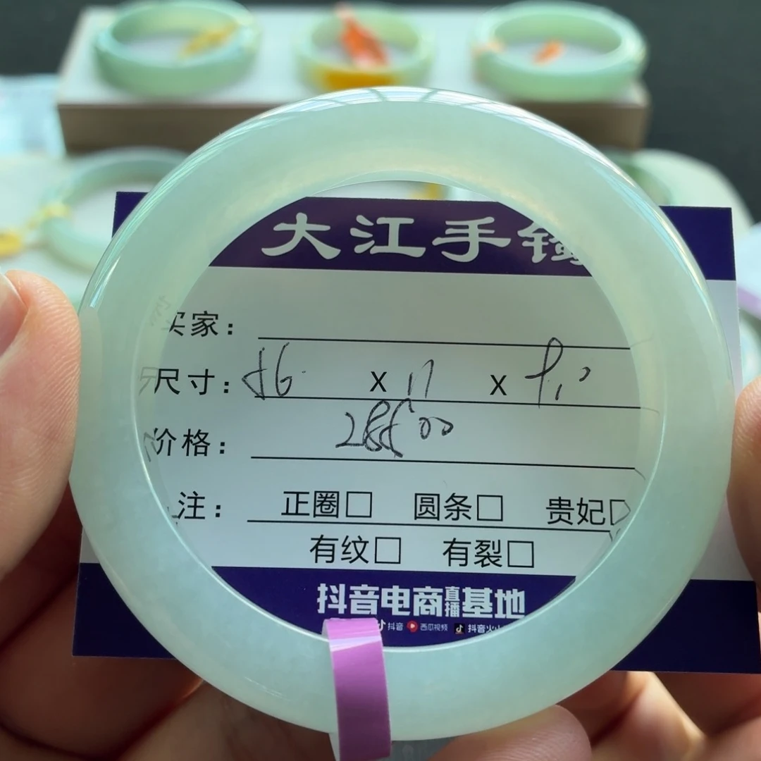 未镶嵌手镯翡翠