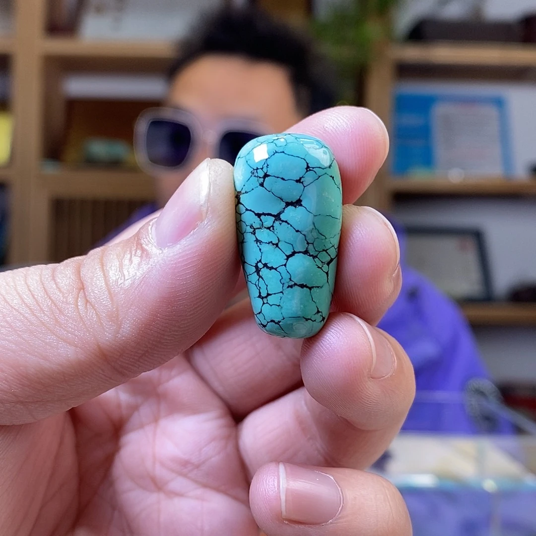 绿松石未镶嵌随型三通