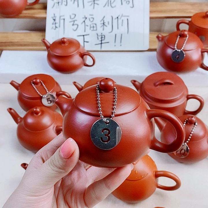 潮州朱泥壶小西施140