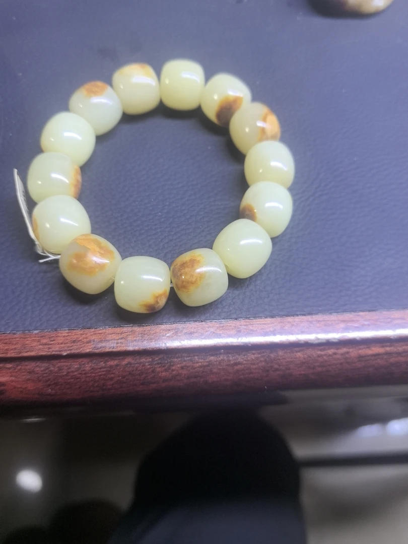 河磨玉精品手链,