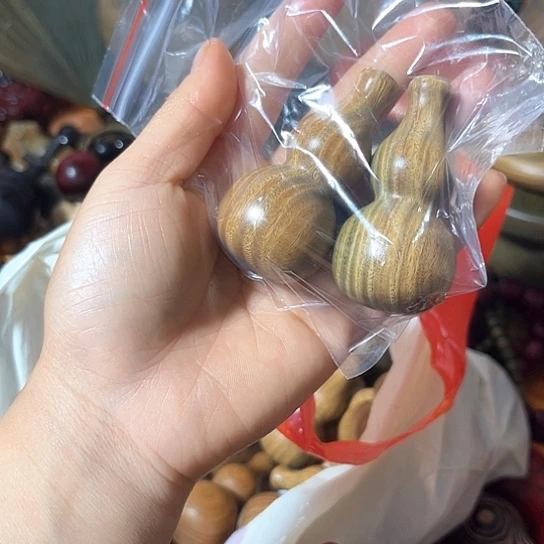 木用****3绿檀葫芦两个豆豆豆豆