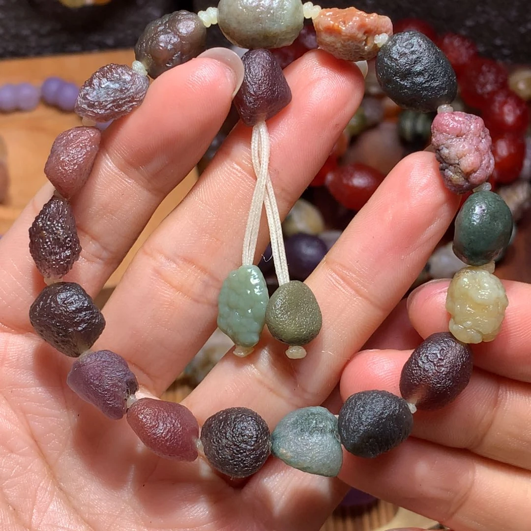 未镶嵌玛瑙/玉髓珠宝半成品