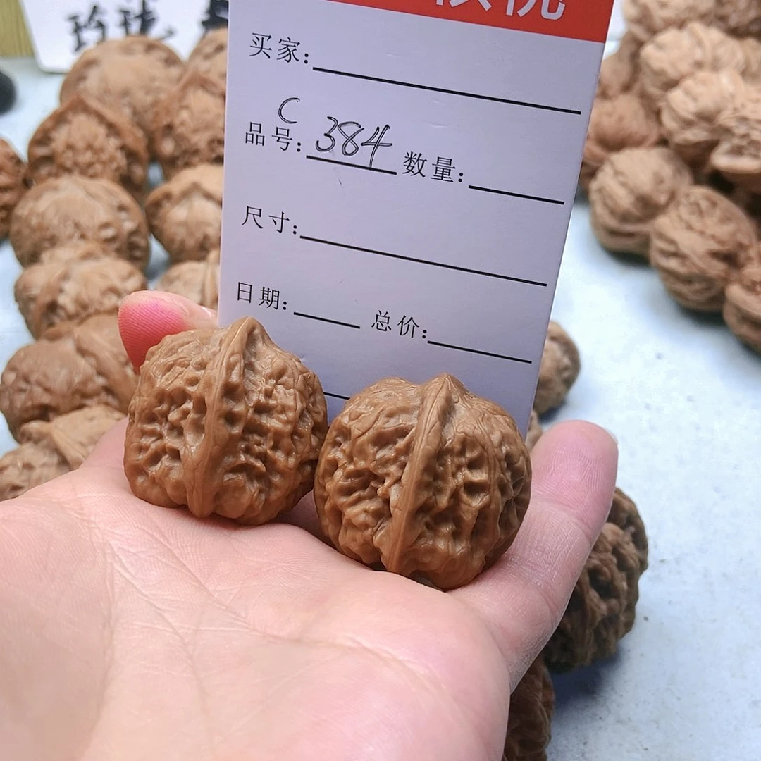 把件桃核384号方金蝉31尺蜡皮