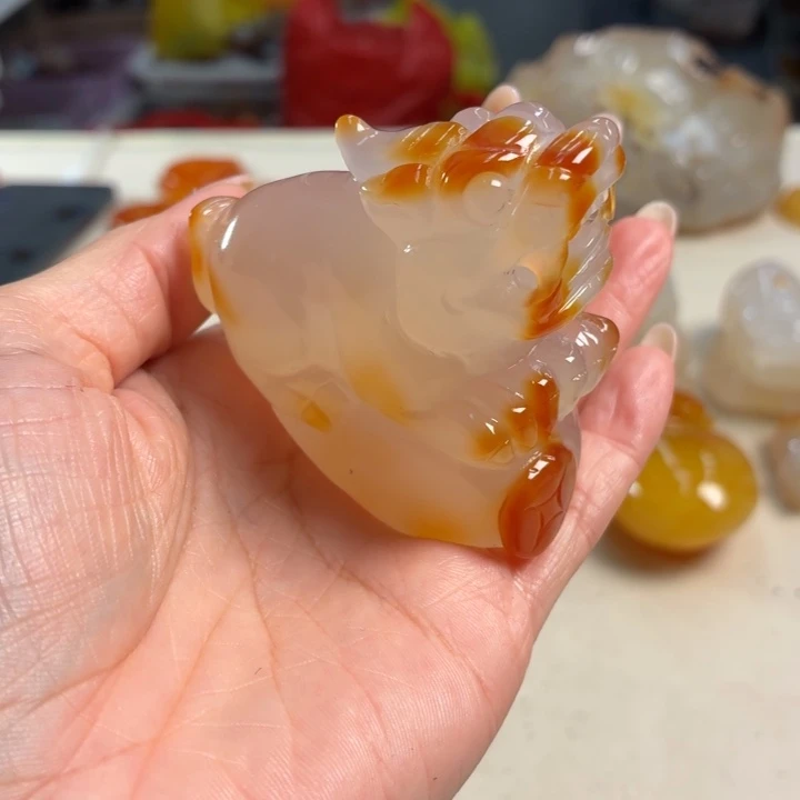 玛瑙/玉髓未镶嵌吊坠(不含链)