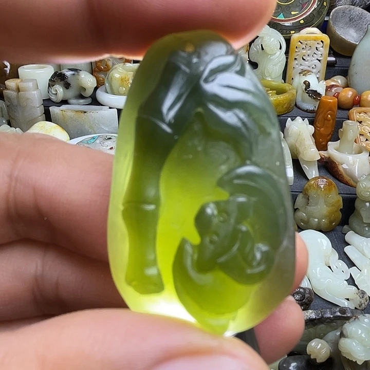 颈饰未镶嵌和田玉