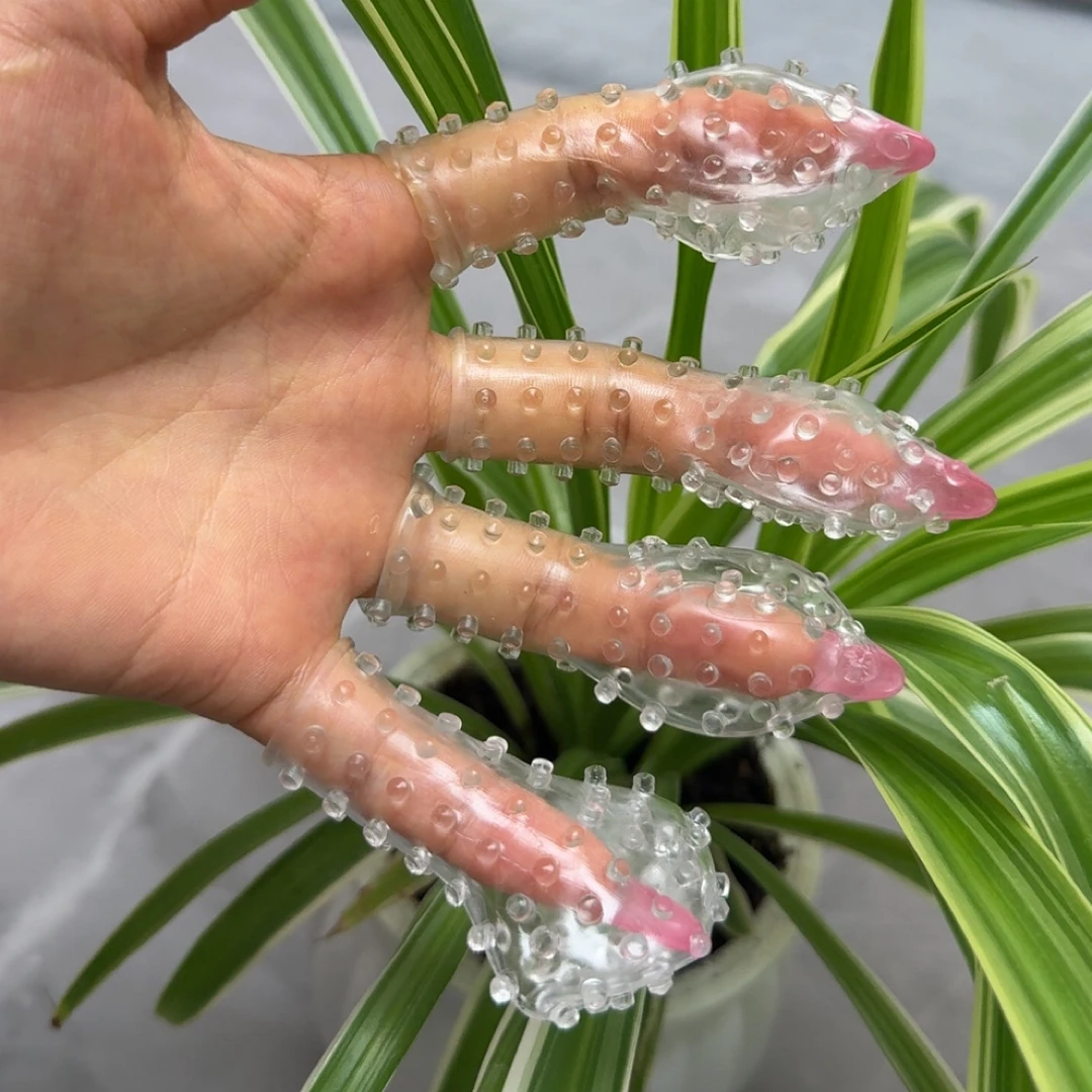 亲肤手指套 防水安全硅胶柔软手指套