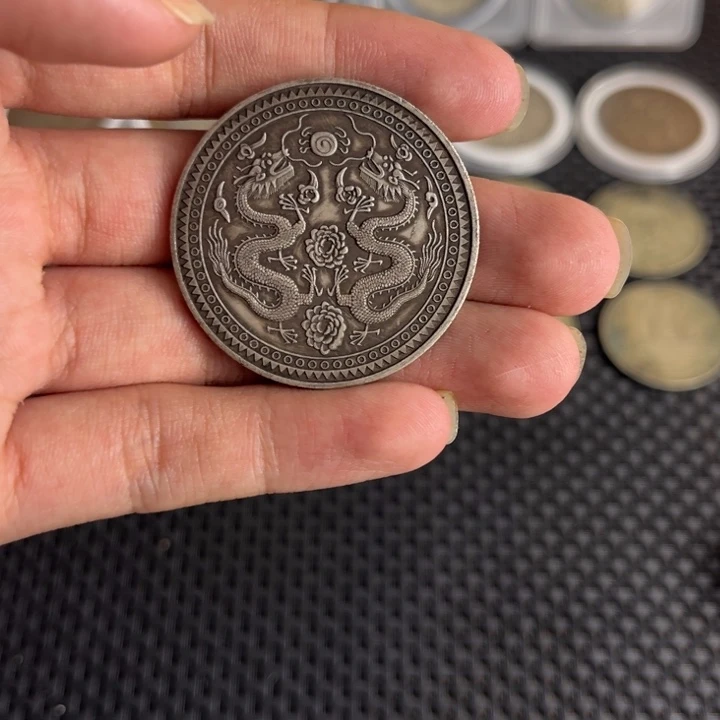 金属大头龙洋船洋工艺品