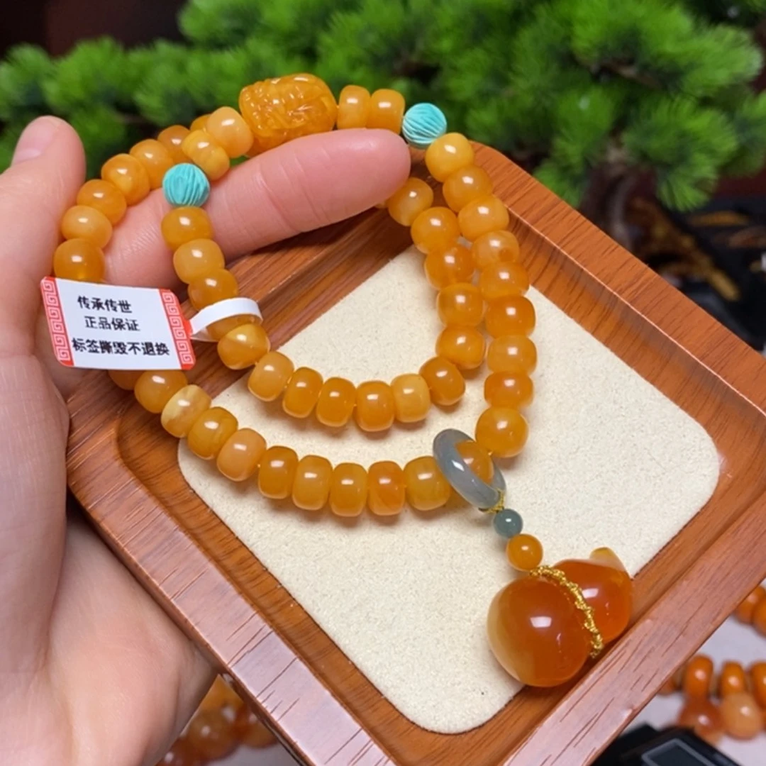 【闪购商品】手链蜜蜡未镶嵌手串