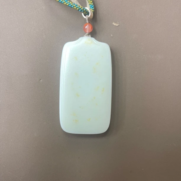 平安牌挂件和田玉首饰珠宝D2