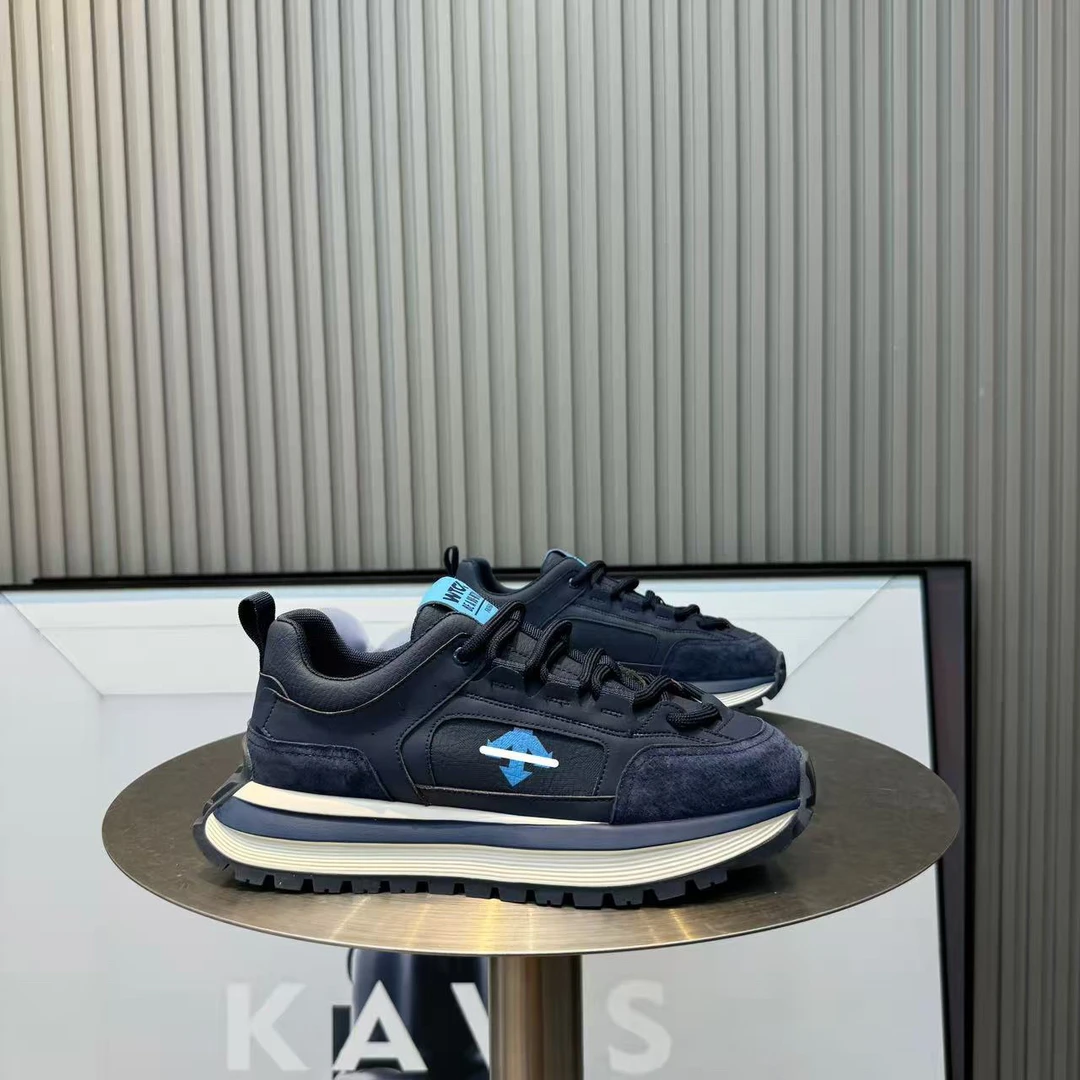 拼色黑色青春潮流老爹鞋时尚休闲鞋保暖素面潮流百搭