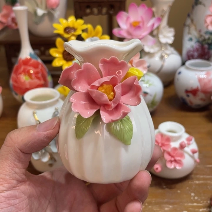 摆件手工精致花瓶摆件