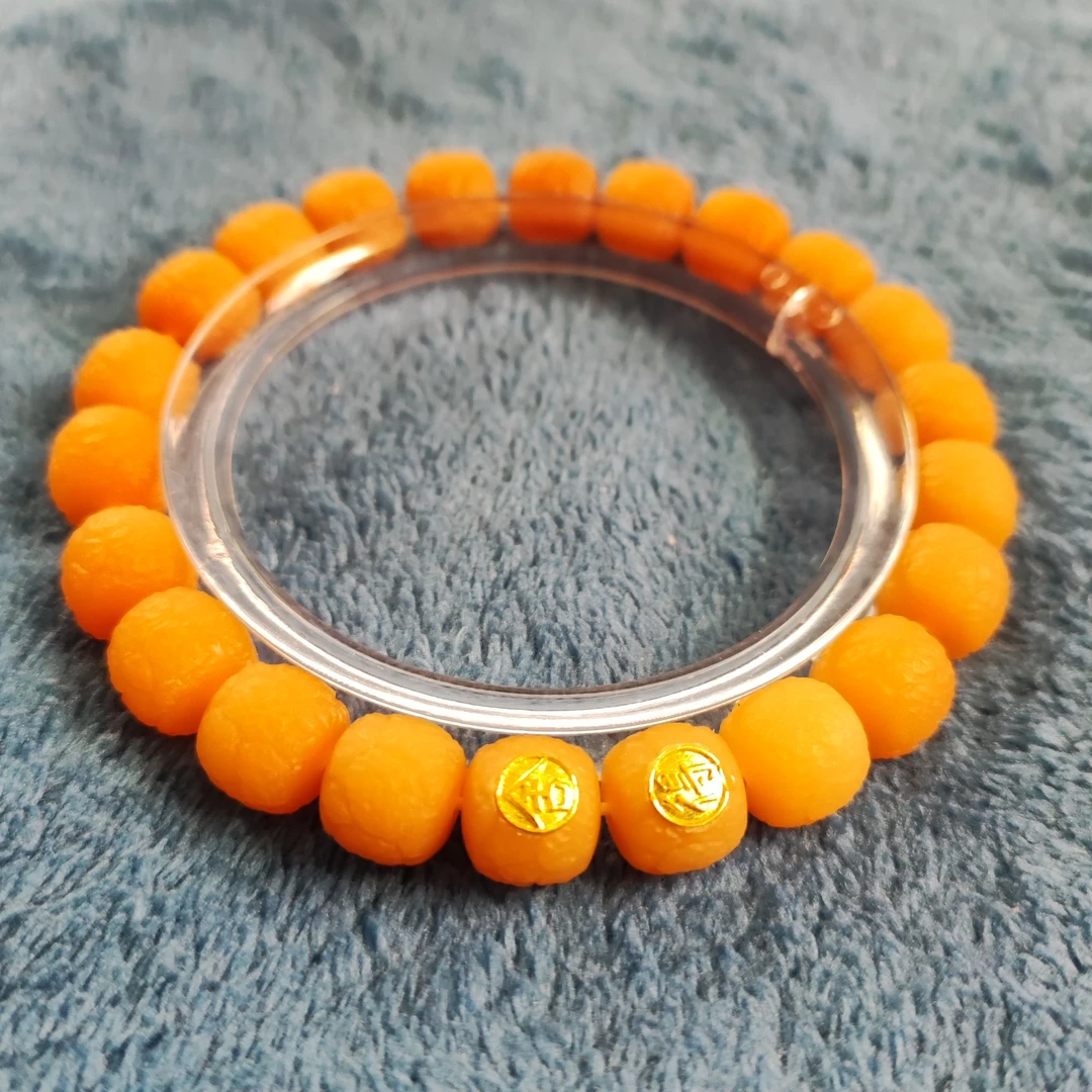 手工干磨菩提【一物一拍】白玉菩提根微瑕单圈天然生长强迫症勿拍