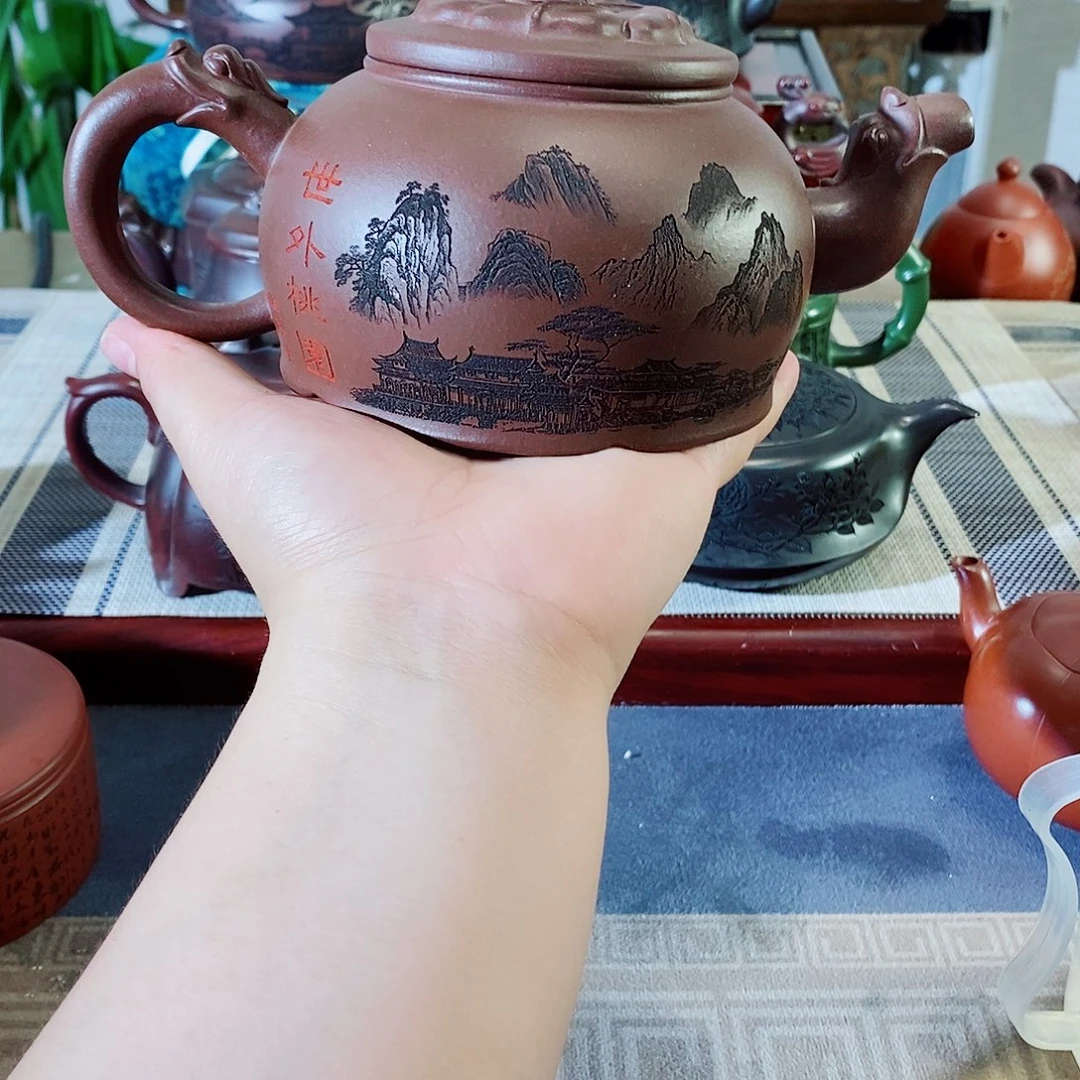 茶壶紫砂宜兴紫砂壶的
