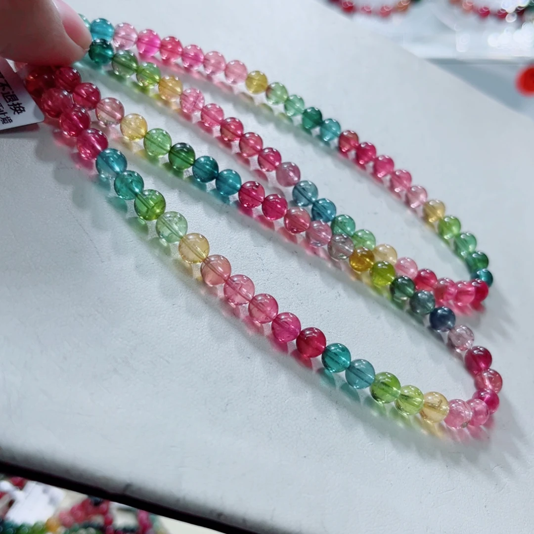 未镶嵌手链碧玺碧玺