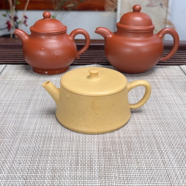 茶壶紫砂微瑕本绿120c