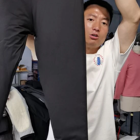 黑色羊毛女裤弹力大170
