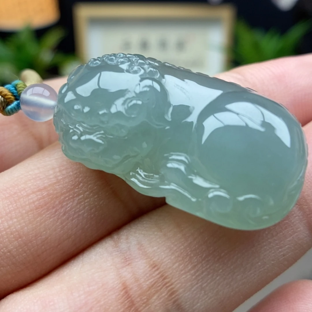 翡翠未镶嵌颈饰吊坠21
