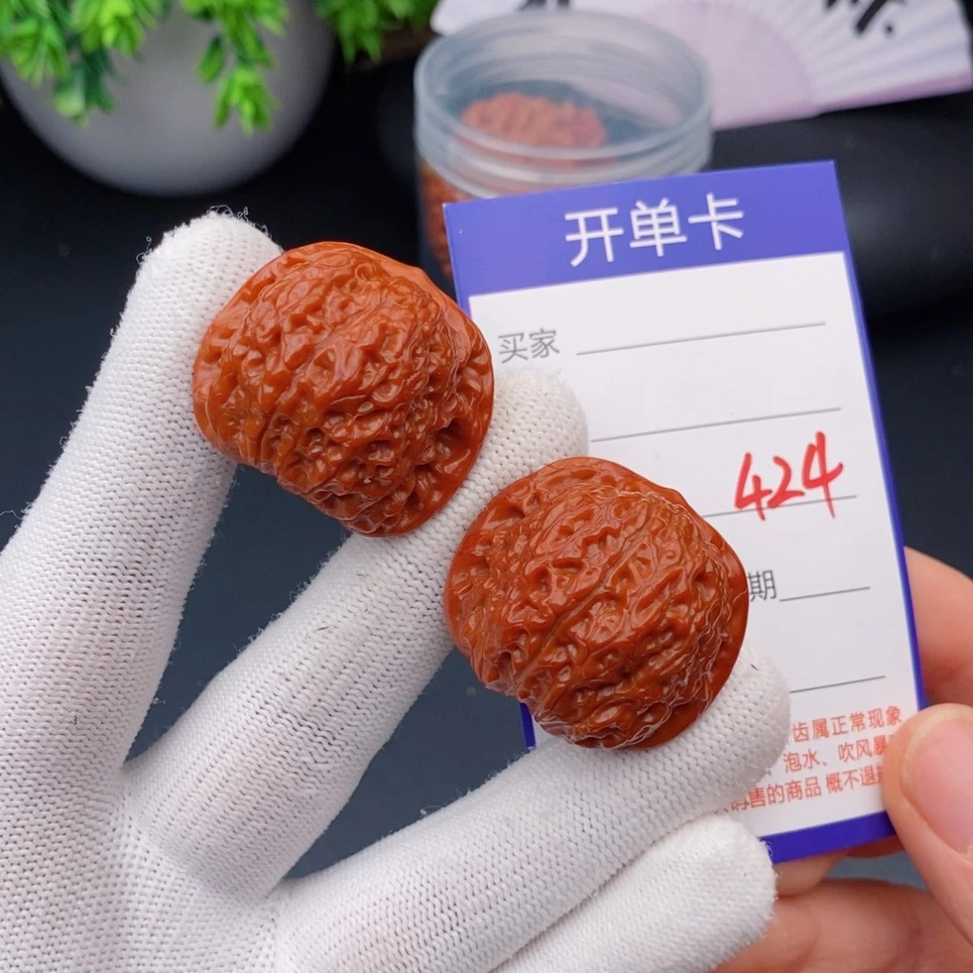 文玩核桃把件34血麒麟424