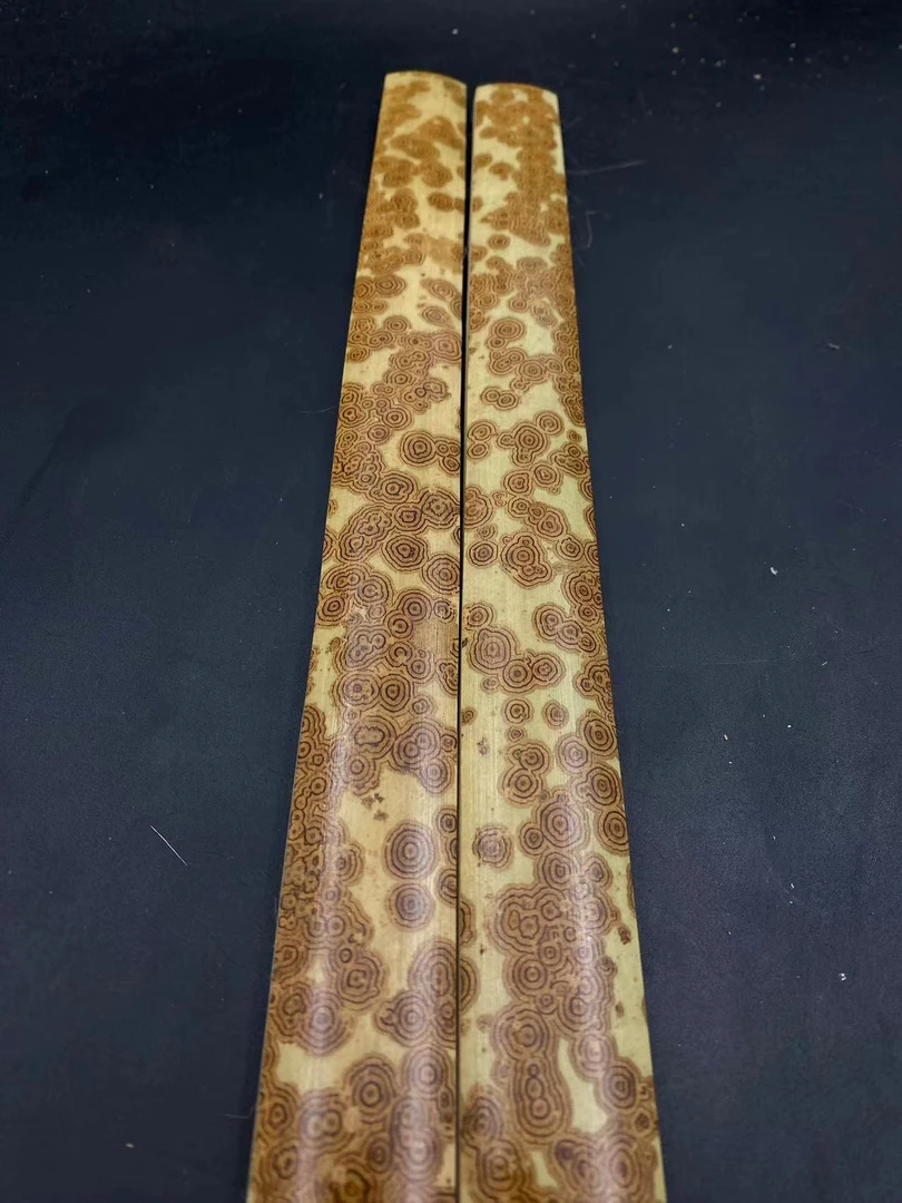 精美云妃扇料一对