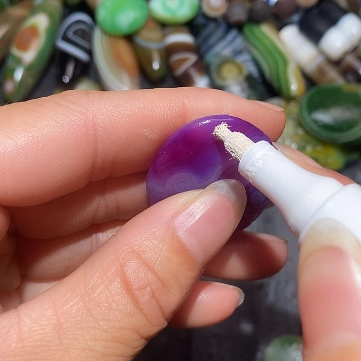 寻***石玛瑙/玉髓合金颈饰