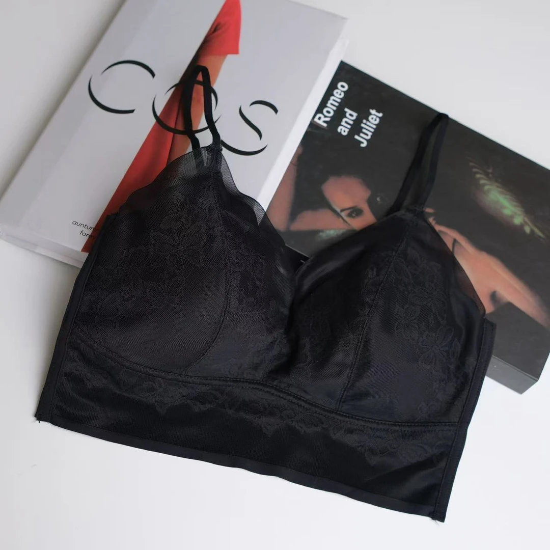 CLD 25SS 女士夏季冰丝凉感蕾丝无痕内衣美背 CA25004