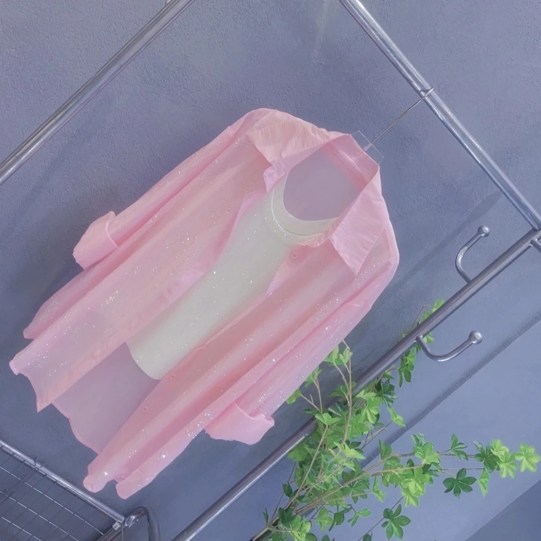 （千寻）小熊防晒烫钻！钻衬衫2025夏季防晒衣