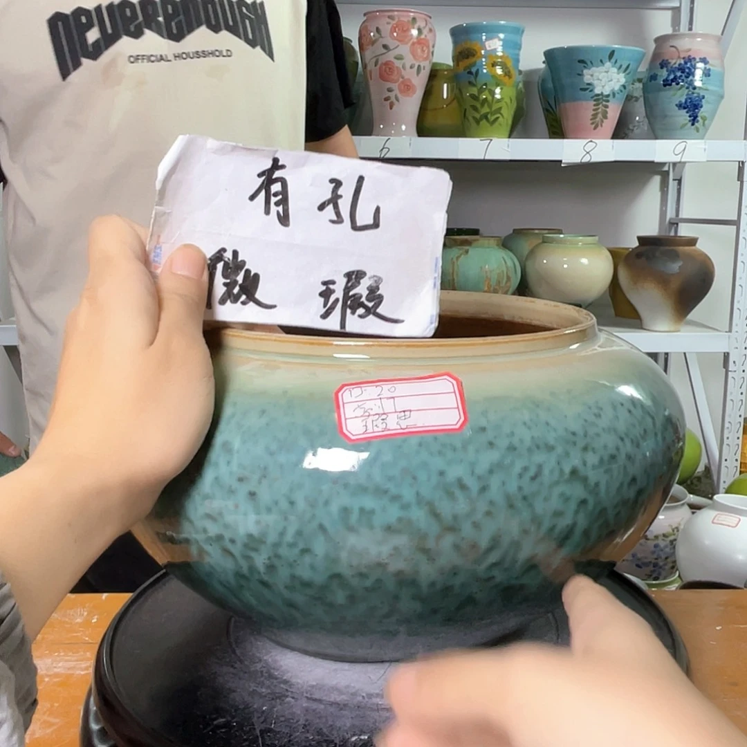 景德镇陶瓷微瑕陶瓷花盆