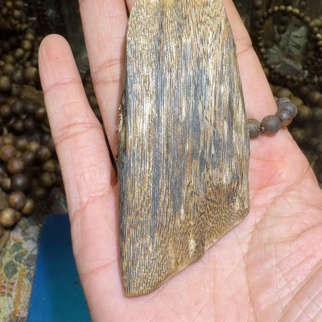 沉香沉香碎屑天***秋海南乌身老料18.6克料子