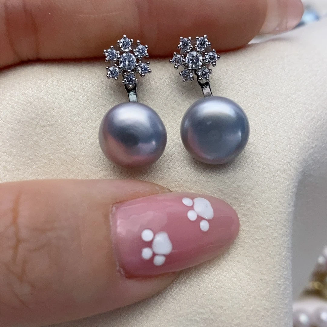 【闪购商品】淡水珍珠耳饰未镶嵌