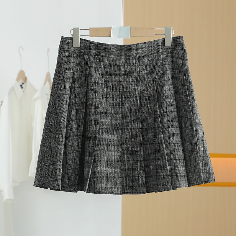 【半价q仓-唐长老自营】货号4294女装春秋新款百搭休闲半裙M