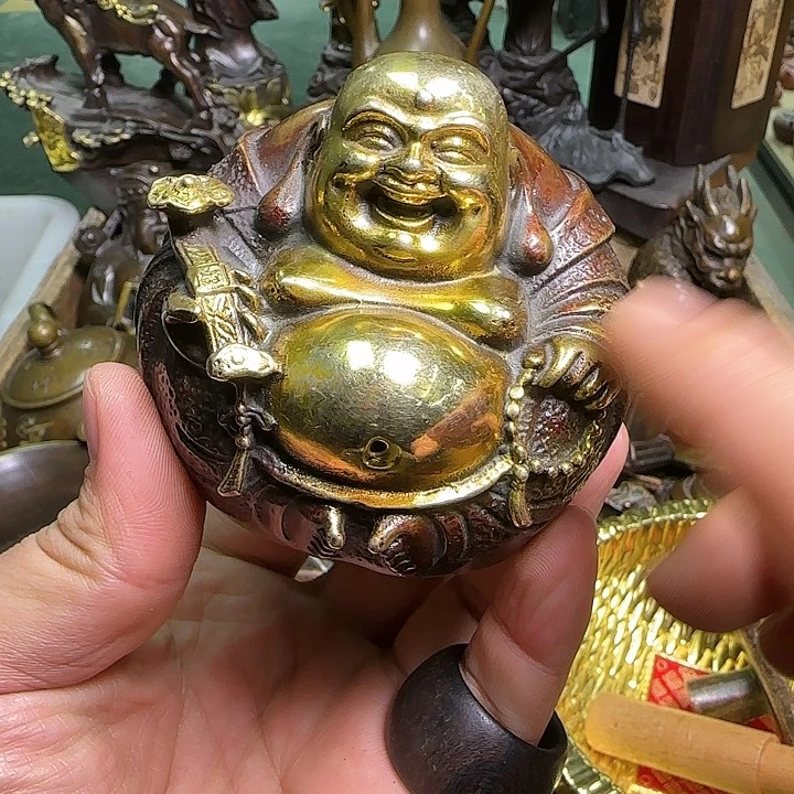 铜器办公室茶室摆件