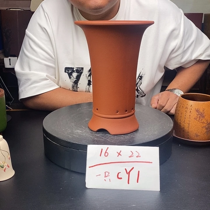 紫砂花盆货号一只CJ1