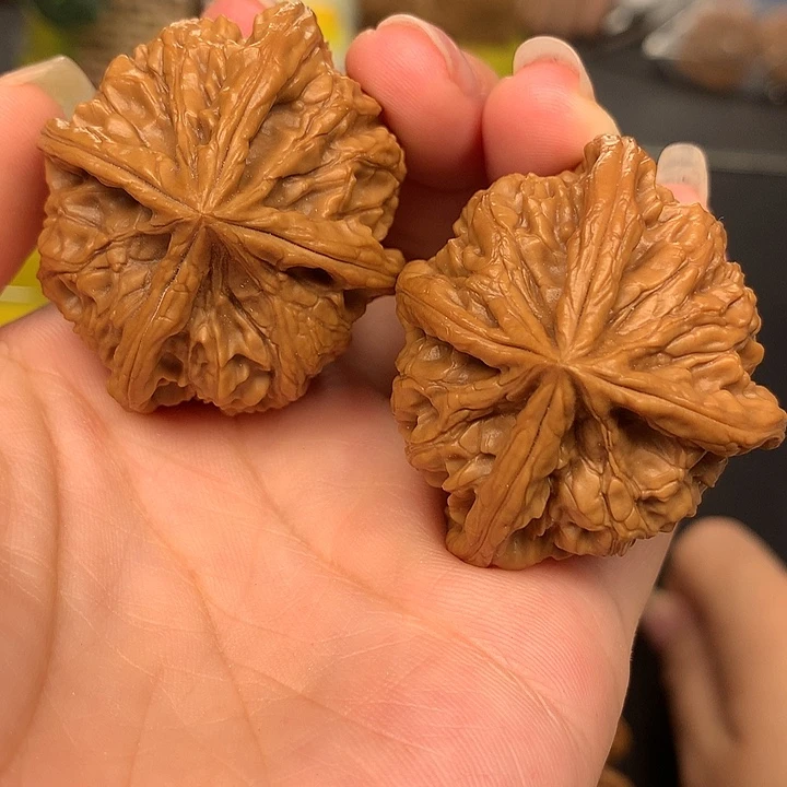吊坠文玩核桃43四棱