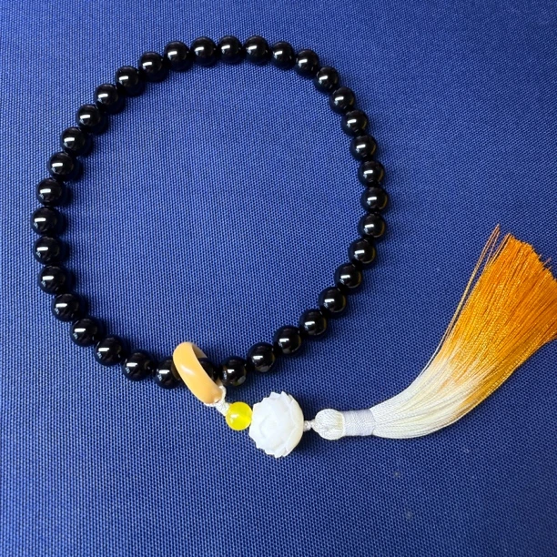 非金属玻璃手链 款白色车挂念珠文玩饰品手绳手饰串珠单圈轻奢