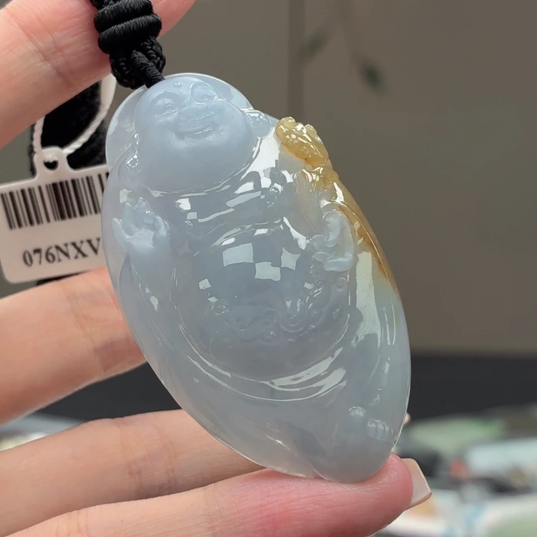 翡翠未镶嵌颈饰天然缅甸翡翠A货