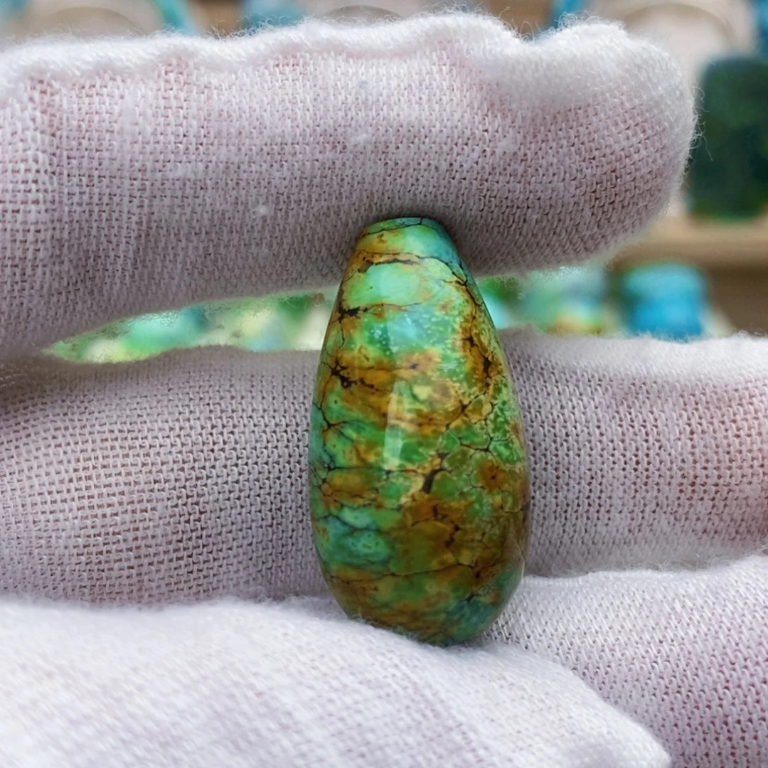 定制绿松石吊坠项链