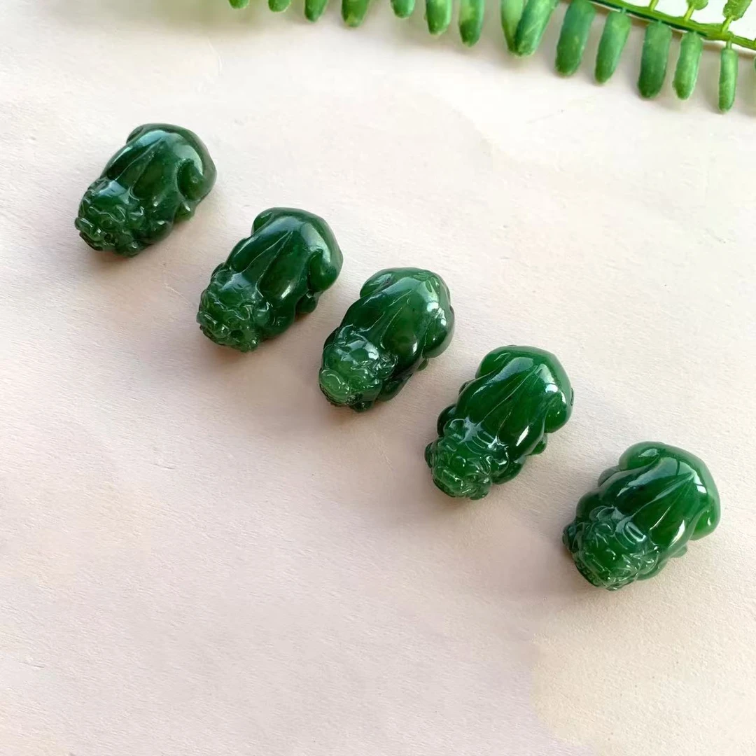 【小迪补贴】和田碧玉瑞兽貔貅吊坠多样性发货拍一发一