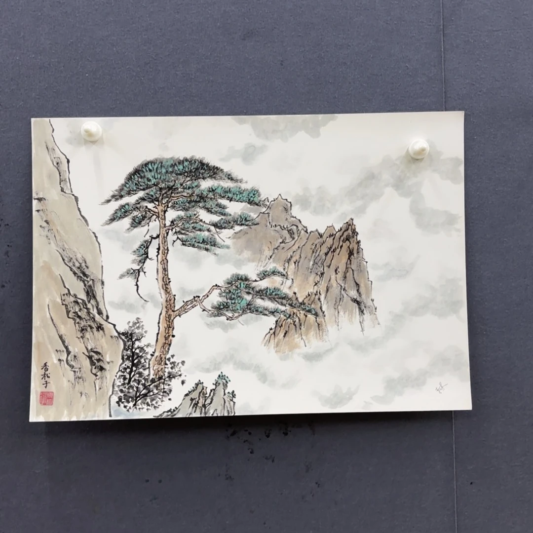 卡***师国画卡纸的制作方法是