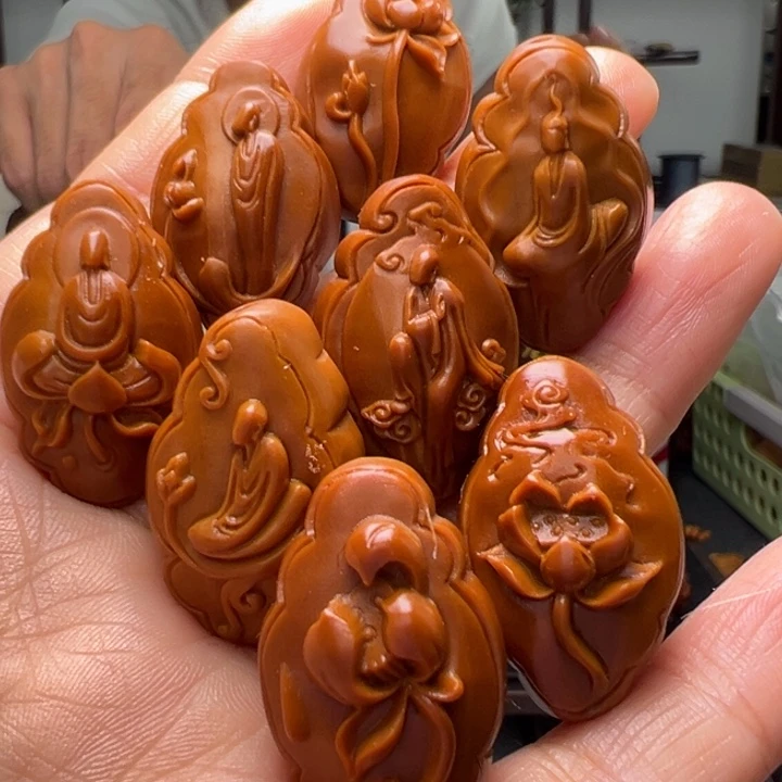 橄榄核吊坠橄榄核