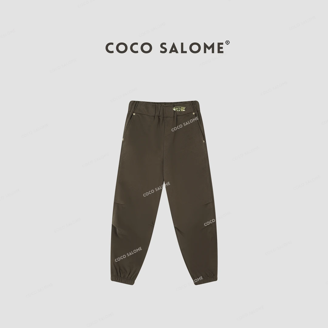 COCO SALOME⑥【可可裤】秋冬美拉德新品时尚休闲百搭休闲裤911Y