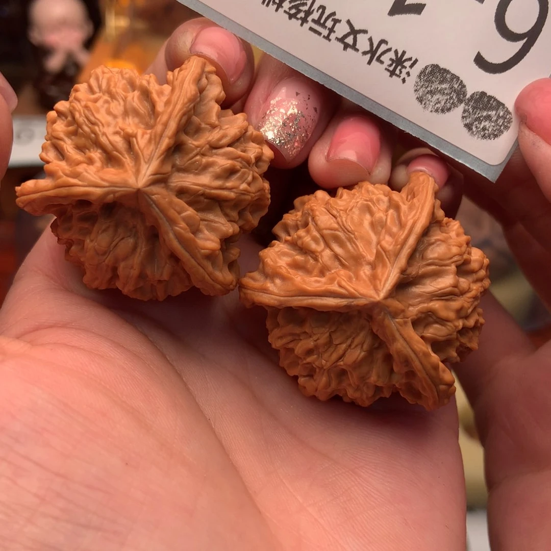 文玩核桃把件设****青40盘山