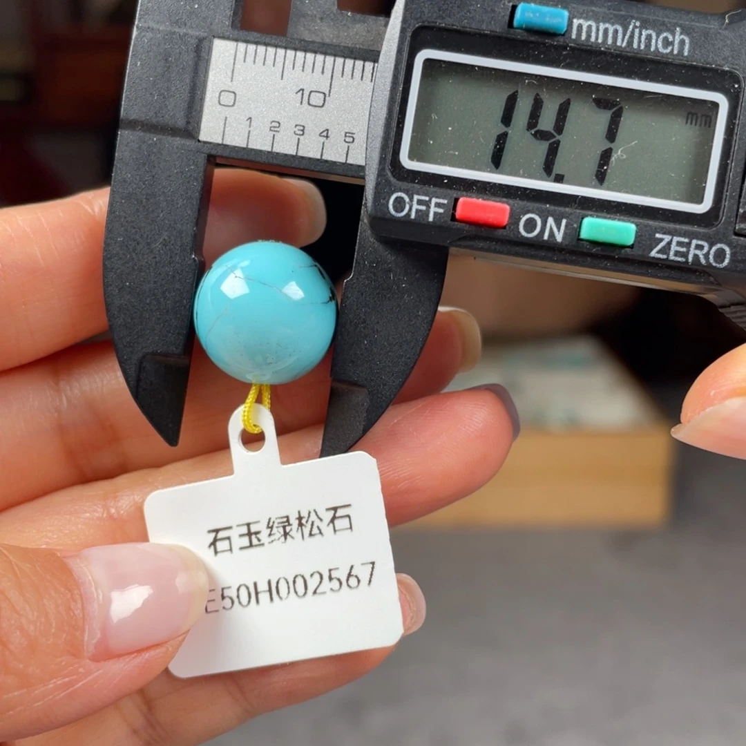 绿松石未镶嵌颈饰