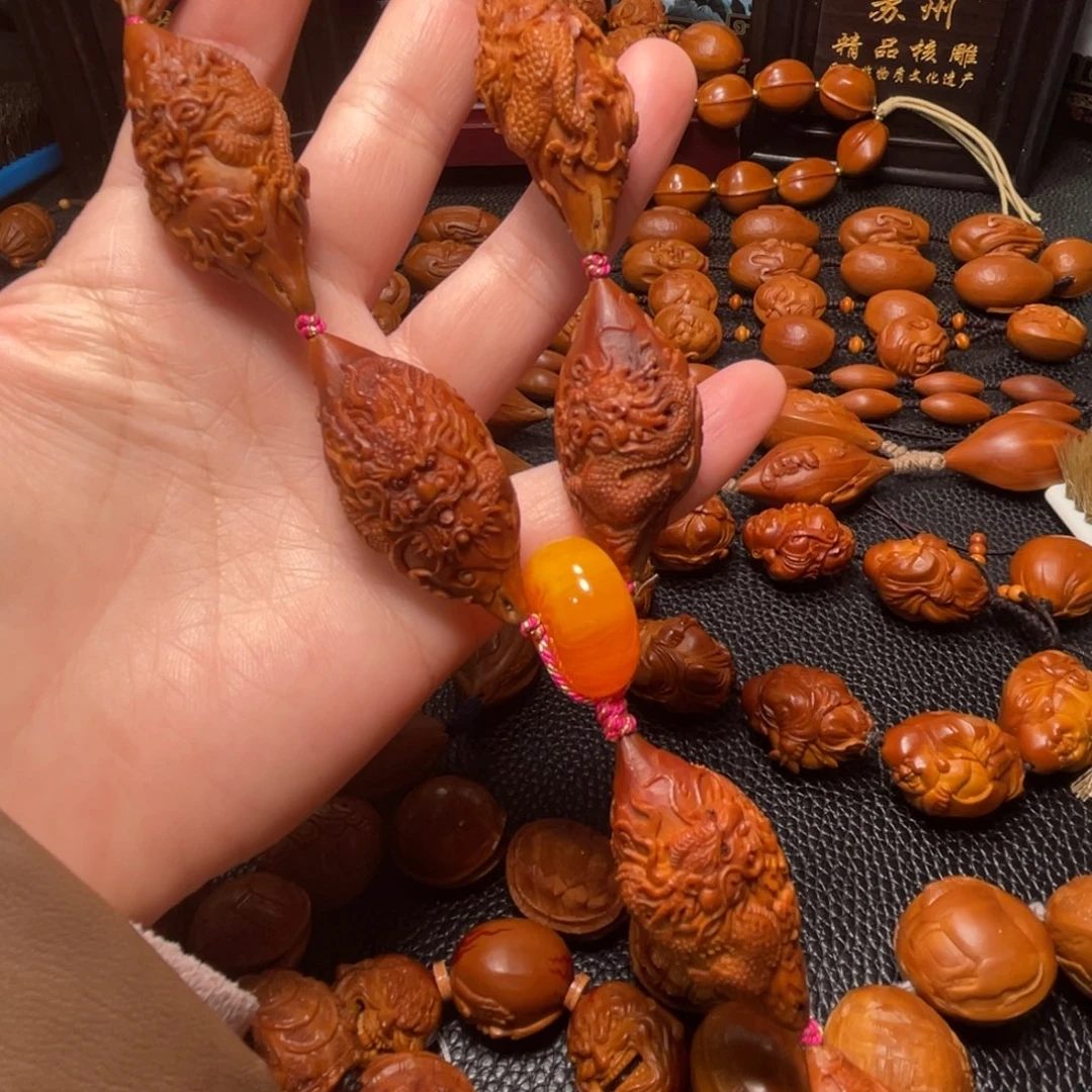 手串/手链橄榄核九龙献瑞