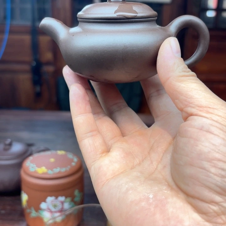 紫砂茶杯半手工制作