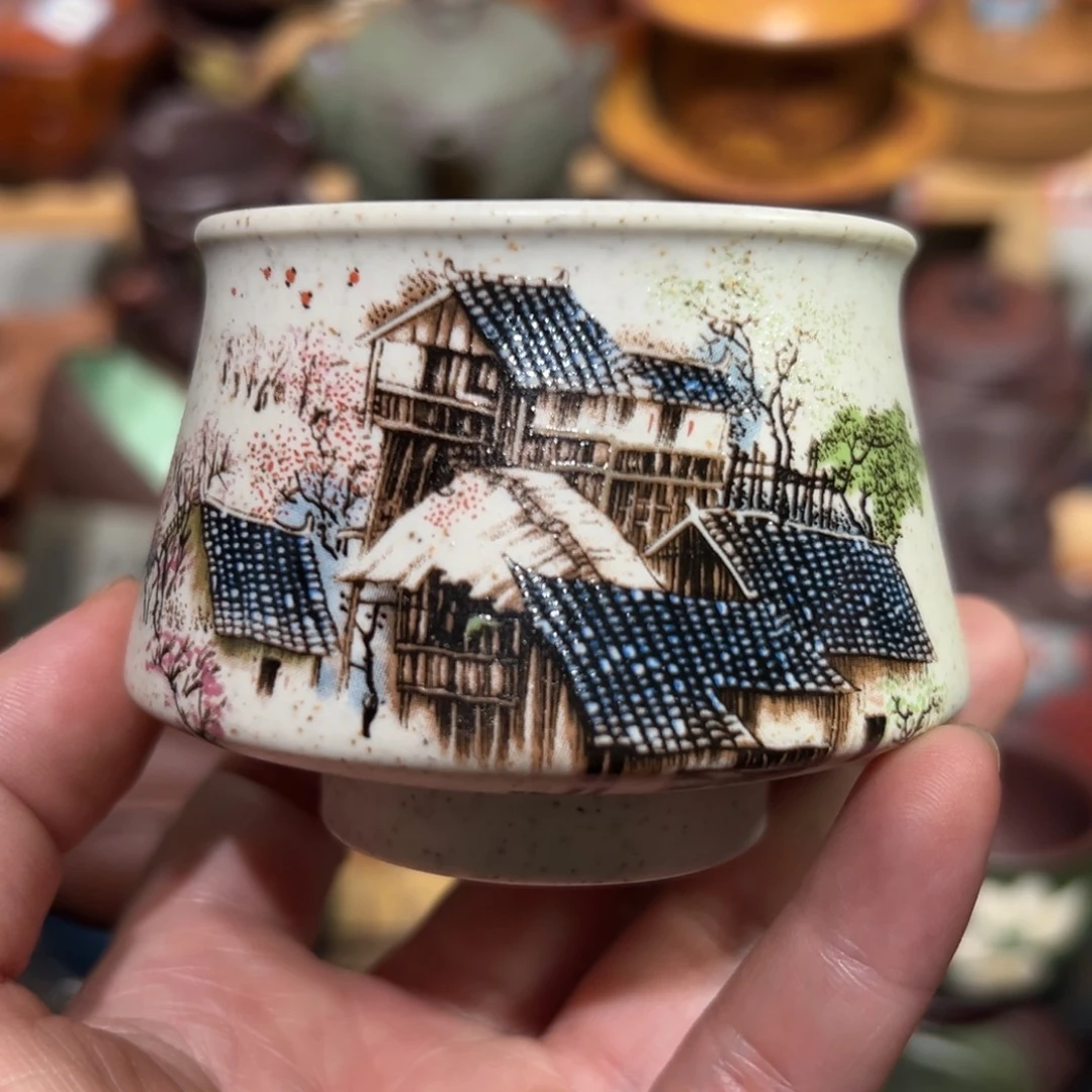 茶杯紫砂宜兴紫砂主人杯