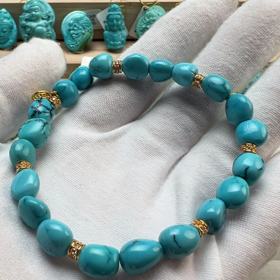 绿松石未镶嵌配饰