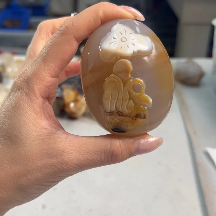 玛瑙/玉髓吊坠(不含链)未镶嵌