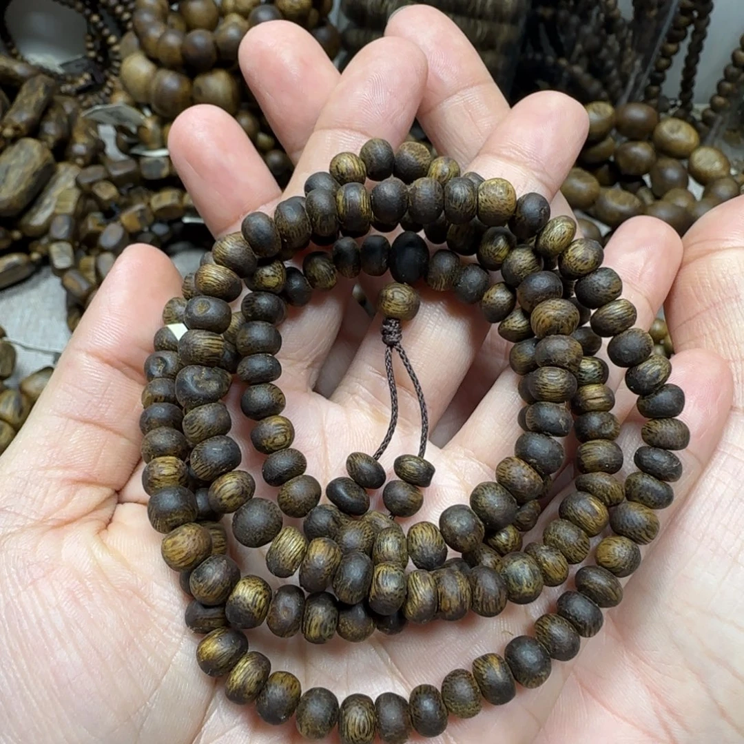 手串沉香浮沉虫漏多样性发货一条卡6-17克